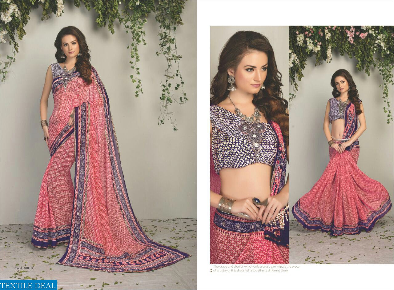 Shravika priyal vol-1 Wholesale printed Ethnic Saree
